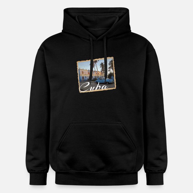 Cuba - Sweat à capuche Softstyle® Gildan Unisexe - noir