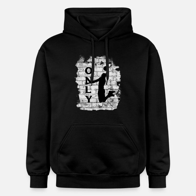 BASKET-BALL - Sweat à capuche Softstyle® Gildan Unisexe - noir