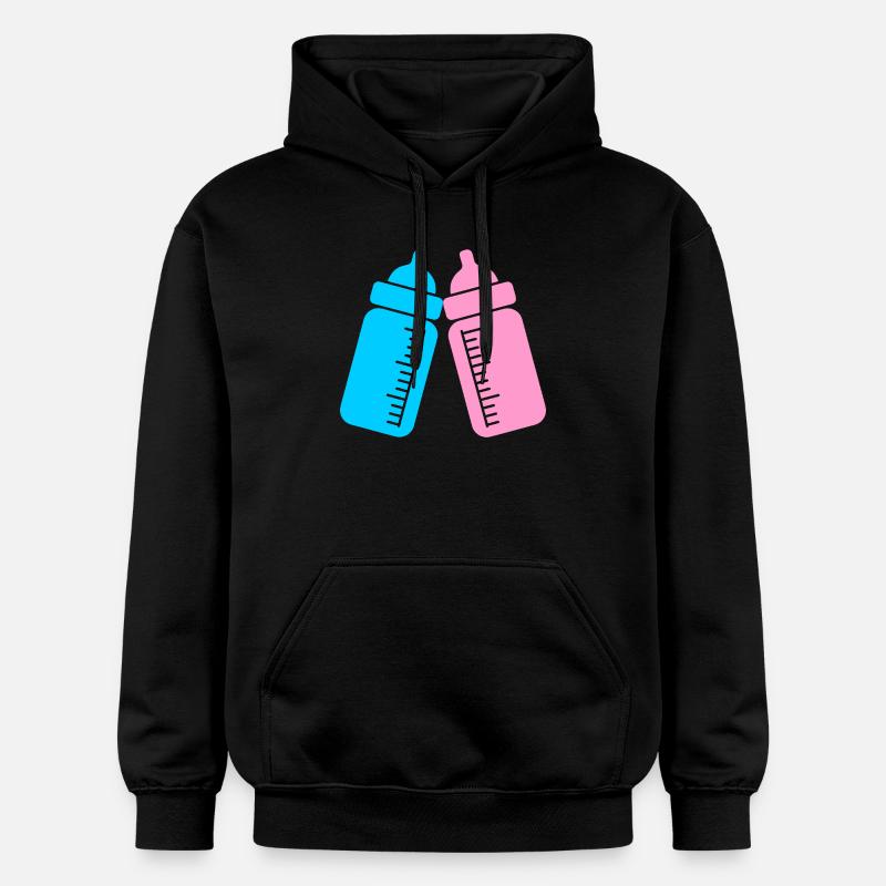 Biberons - Sweat à capuche Softstyle® Gildan Unisexe - noir