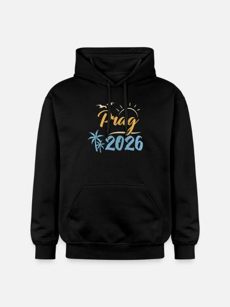 Prague 2026 - Gildan Unisex Softstyle® Midweight Hoodie - black