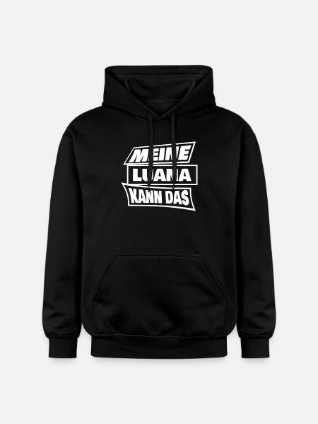 Meine Luana Kann Das Bold-Statement - Gildan Unisex Softstyle® Midweight Hoodie - Schwarz