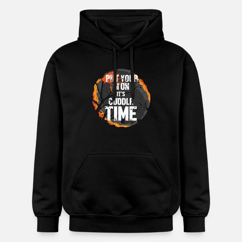 Jiu Jitsu Autodéfense - Sweat à capuche Softstyle® Gildan Unisexe - noir