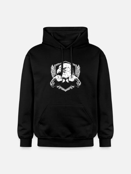 Eagle Boxer Fighter - Sweat à capuche Softstyle® Gildan Unisexe - noir