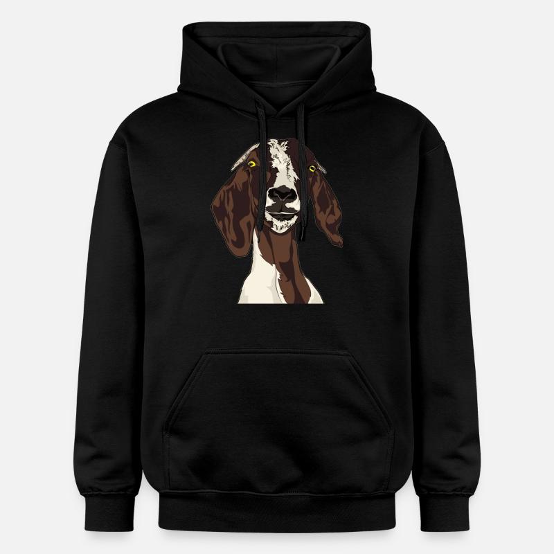 chèvre - Sweat à capuche Softstyle® Gildan Unisexe - noir