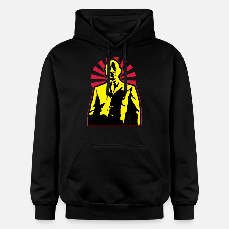 fantomas - Sweat à capuche Softstyle® Gildan Unisexe - noir