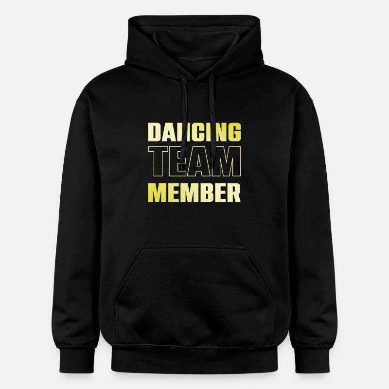 Équipe de danse - Sweat à capuche Softstyle® Gildan Unisexe - noir