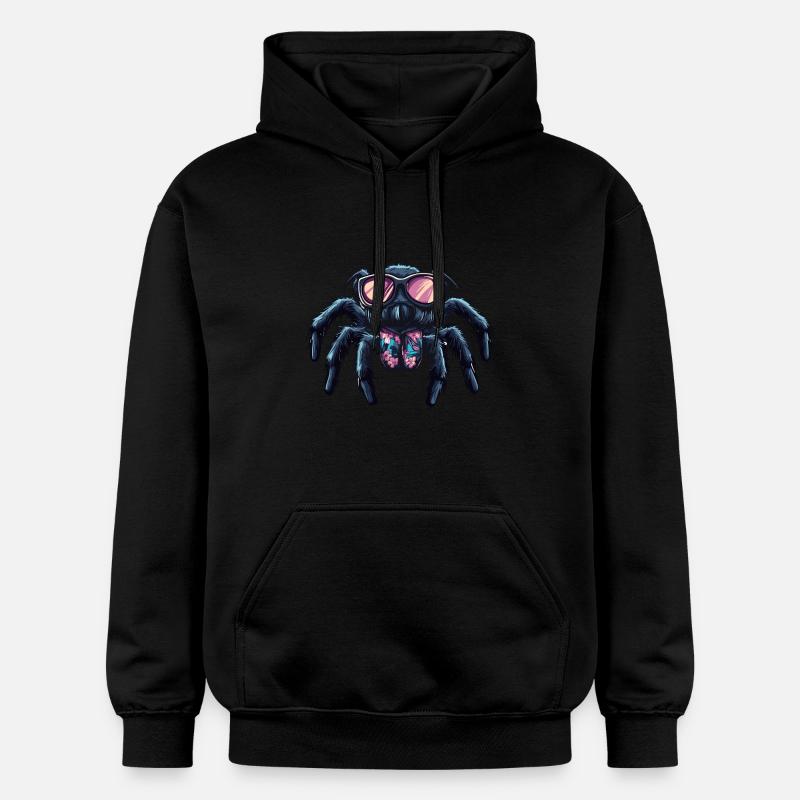 Tarantula Comic Funny Summer - Gildan Unisex Softstyle® Midweight Hoodie - black