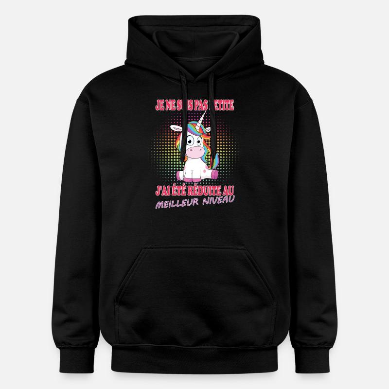 Licorne - Sweat à capuche Softstyle® Gildan Unisexe - noir