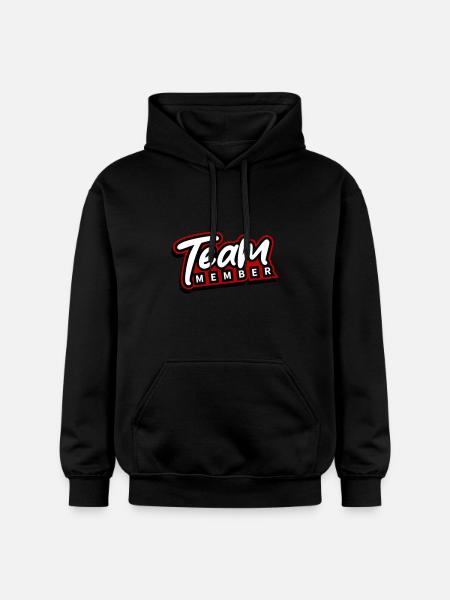 Team Member - Gildan Unisex Softstyle® Midweight Hoodie - black