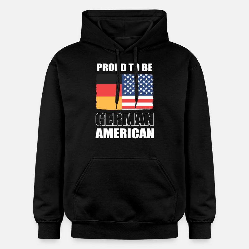 Américain Allemand - Sweat à capuche Softstyle® Gildan Unisexe - noir