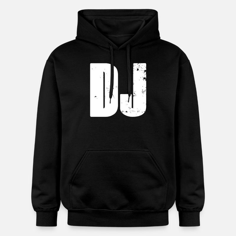 DJ - Sweat à capuche Softstyle® Gildan Unisexe - noir