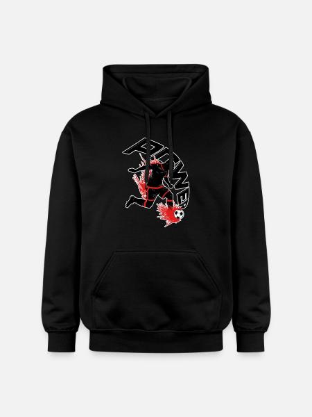 Football Power - Gildan Unisex Softstyle® Midweight Hoodie - black