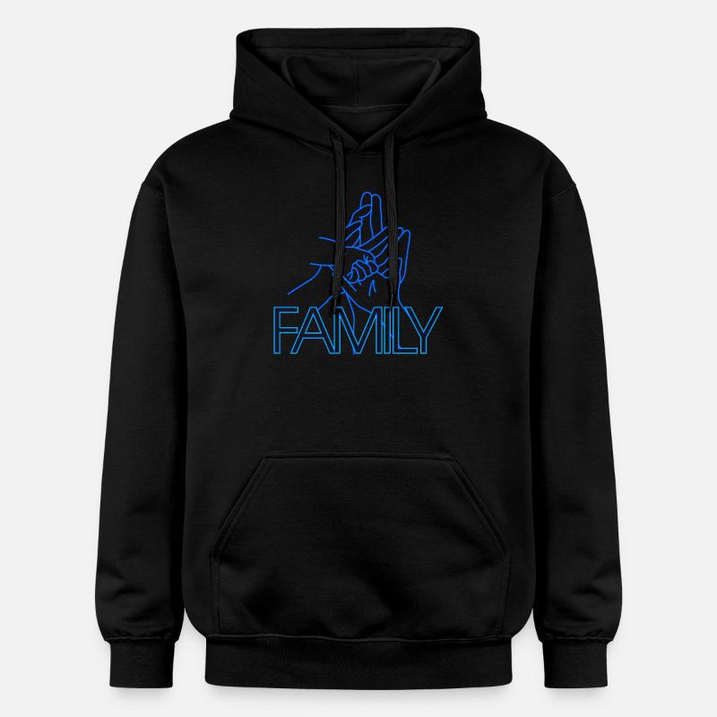 La Famille - Sweat à capuche Softstyle® Gildan Unisexe - noir