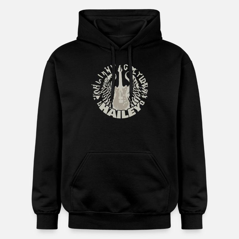 Guitare Hailey - Sweat à capuche Softstyle® Gildan Unisexe - noir
