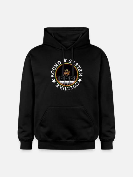 Soundsystem Culture - Gildan Unisex Softstyle® Midweight Hoodie - black