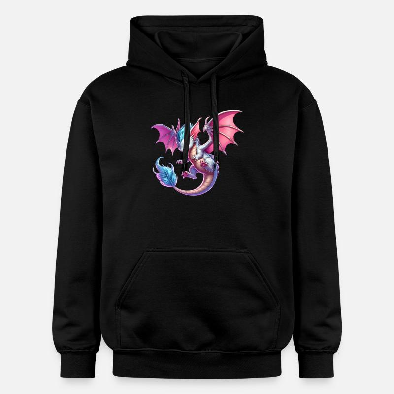 Dragon - Sweat à capuche Softstyle® Gildan Unisexe - noir