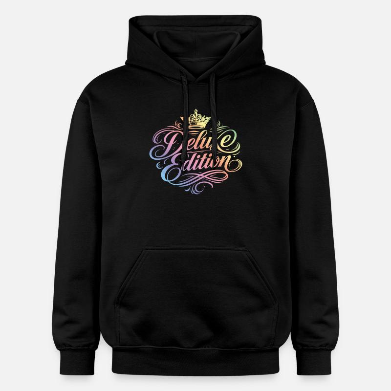 Édition Deluxe Crown - Sweat à capuche Softstyle® Gildan Unisexe - noir