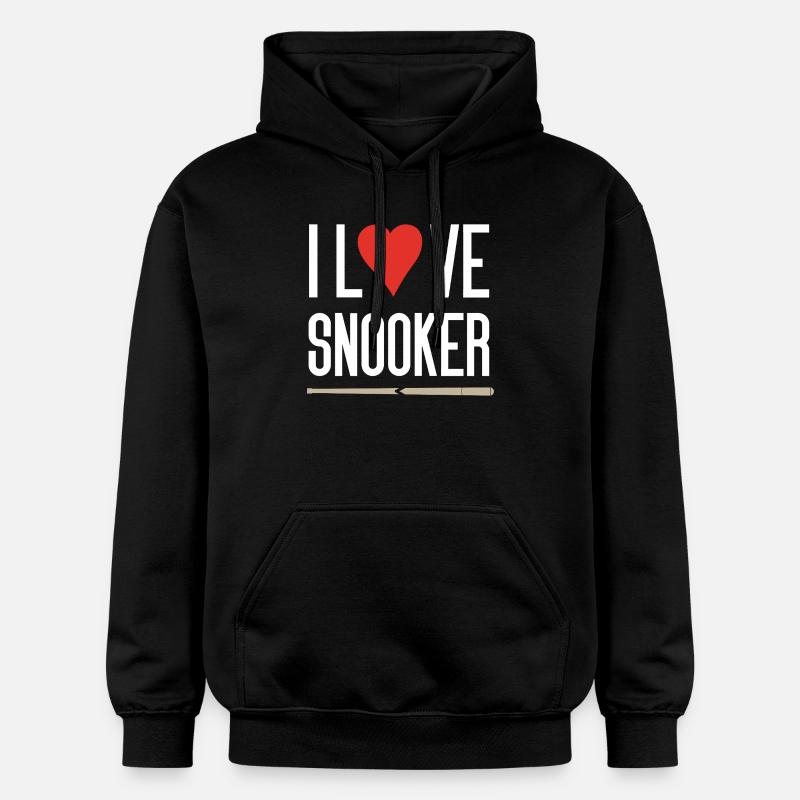 J’adore le snooker - Sweat à capuche Softstyle® Gildan Unisexe - noir