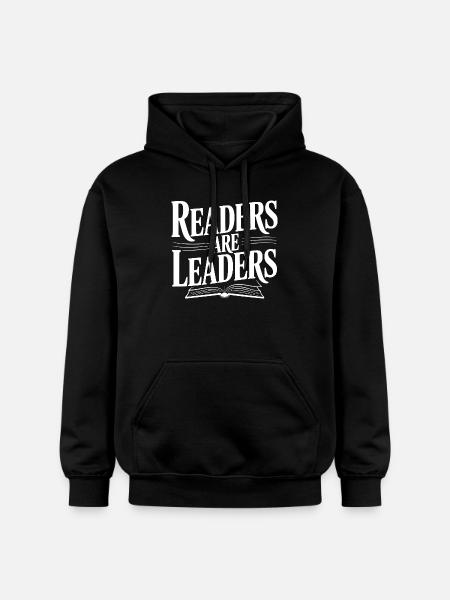 Les lecteurs sont des leaders - Sweat à capuche Softstyle® Gildan Unisexe - noir