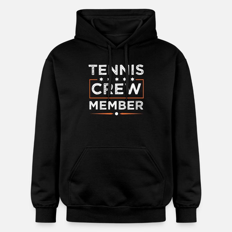 Équipe de tennis - Sweat à capuche Softstyle® Gildan Unisexe - noir