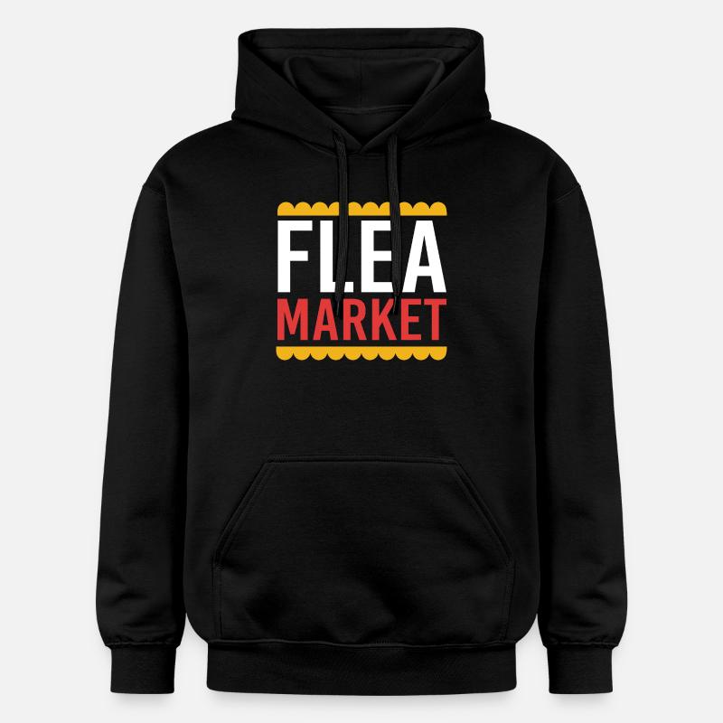 Marché aux puces - Sweat à capuche Softstyle® Gildan Unisexe - noir