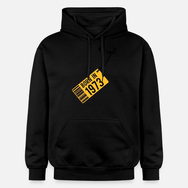 born in 1973 (fr) - Sweat à capuche Softstyle® Gildan Unisexe - noir