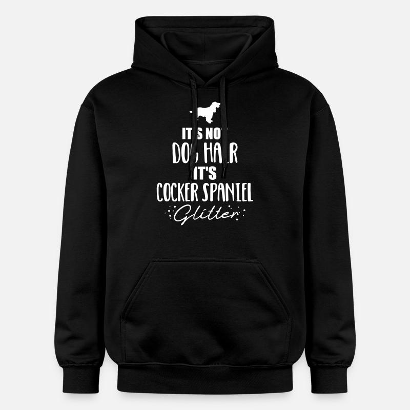 Cocker Spaniel - Sweat à capuche Softstyle® Gildan Unisexe - noir