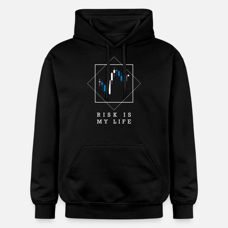 Trading - Sweat à capuche Softstyle® Gildan Unisexe - noir