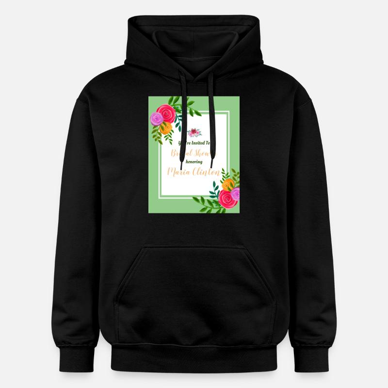 INVITATION EN L'HONNEUR DE MARIAGE - Sweat à capuche Softstyle® Gildan Unisexe - noir
