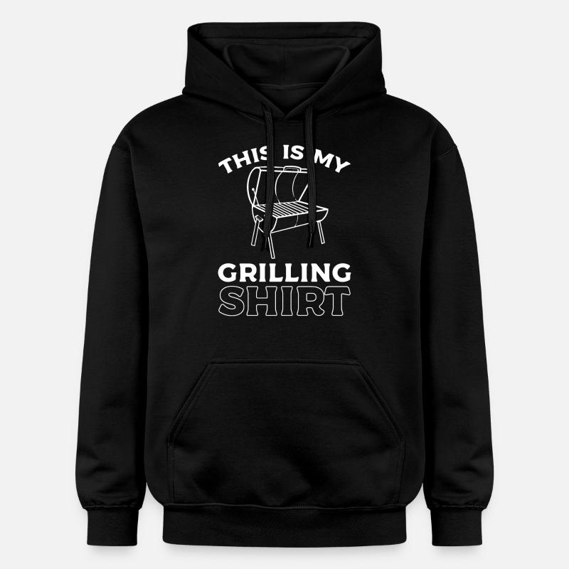 Barbecue - Sweat à capuche Softstyle® Gildan Unisexe - noir