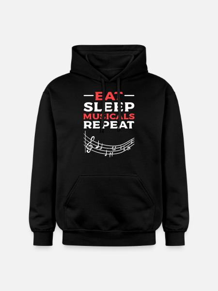 Theatre Acting Actor Actress - Gildan Unisex Softstyle® Midweight Hoodie - black