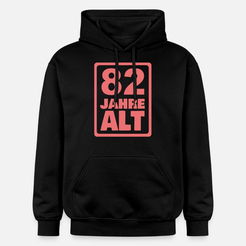 82 - Sweat à capuche Softstyle® Gildan Unisexe - noir