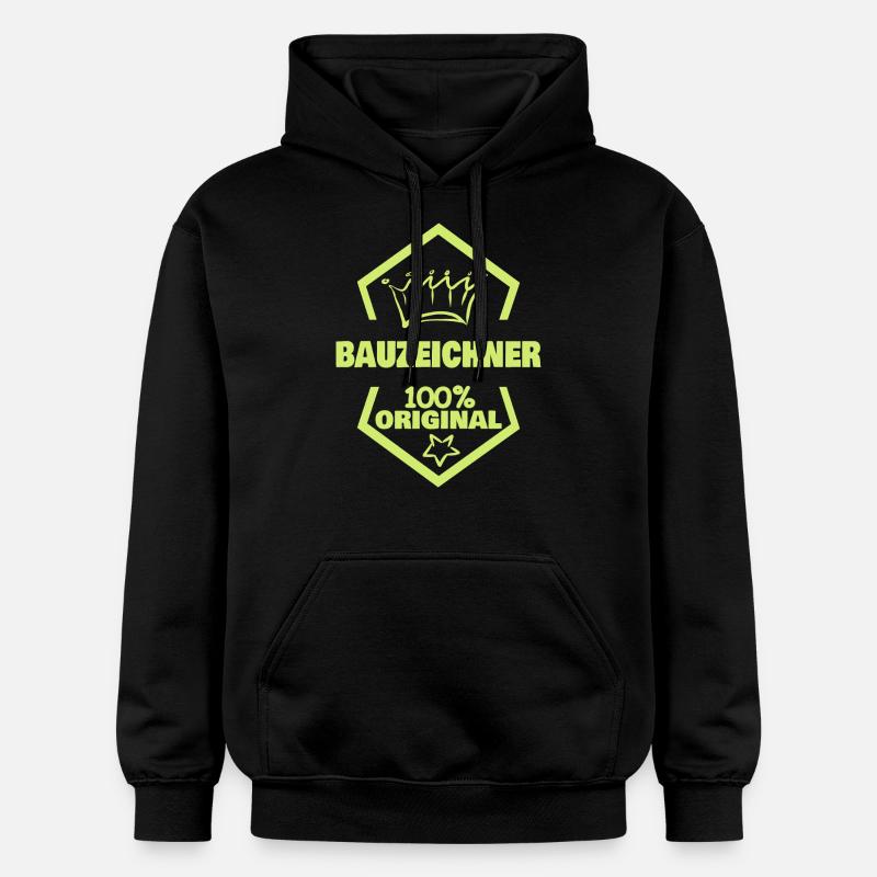Le dessinateur comme travail - Sweat à capuche Softstyle® Gildan Unisexe - noir