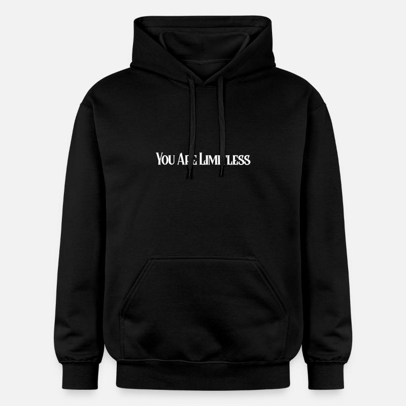 Vous êtes illimité - Sweat à capuche Softstyle® Gildan Unisexe - noir