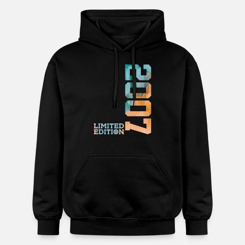 19E ANNIVERSAIRE ÉDITION LIMITÉE 2007 - Sweat à capuche Softstyle® Gildan Unisexe - noir