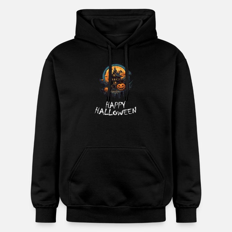 Halloween - Joyeux Halloween - Sweat à capuche Softstyle® Gildan Unisexe - noir