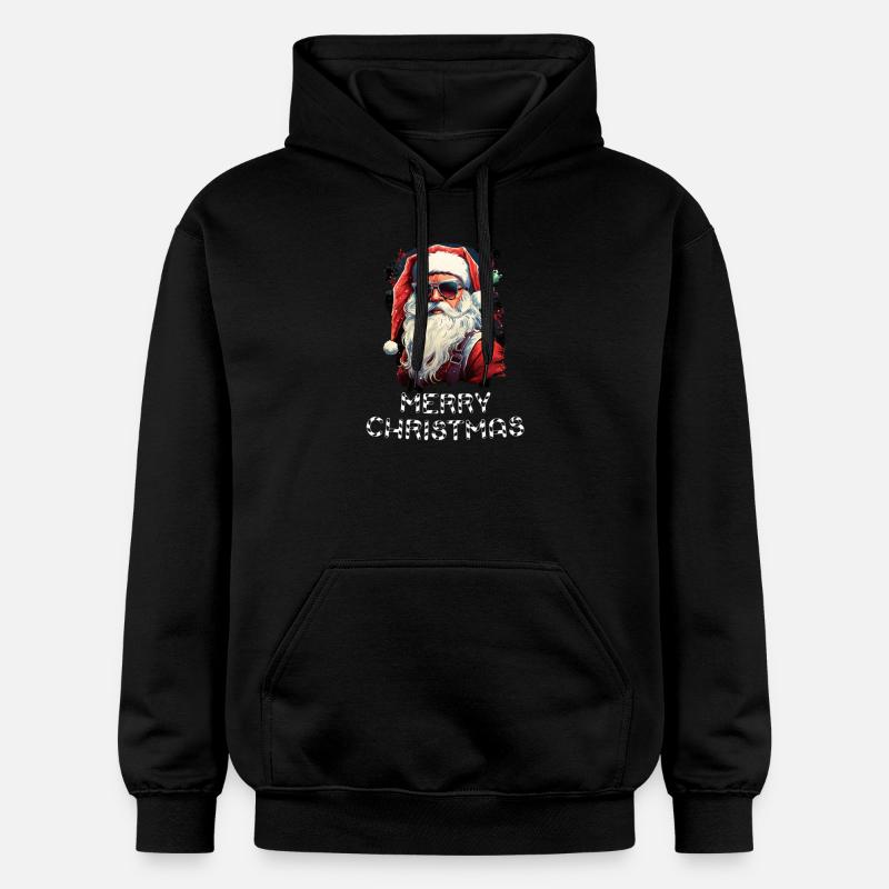 Père Noël - Marry Christmas - Sweat à capuche Softstyle® Gildan Unisexe - noir
