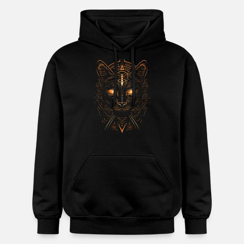 Bastet - Gildan Unisex Softstyle® Midweight Hoodie - black