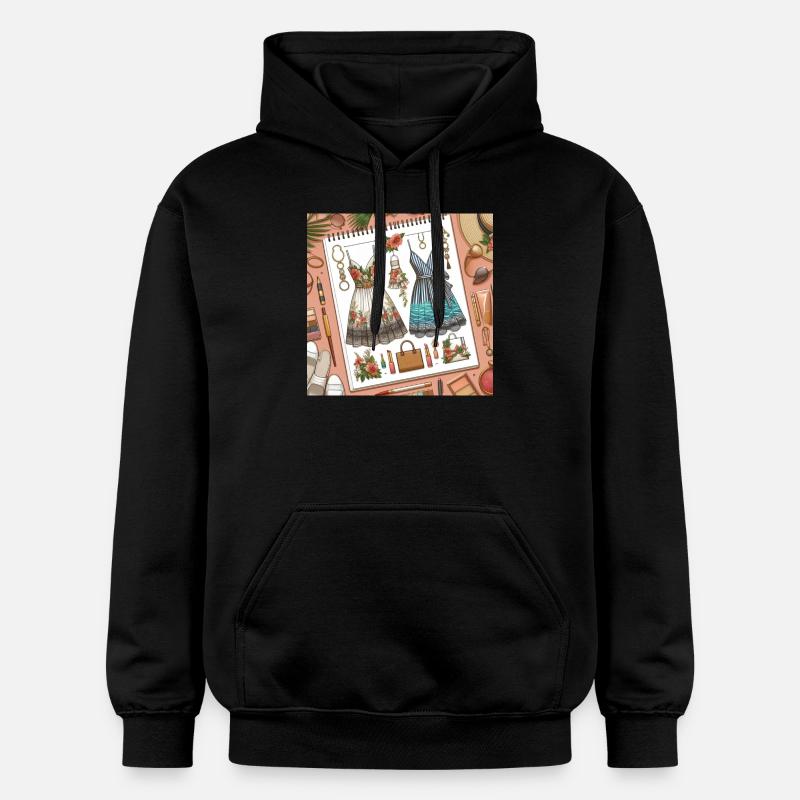 Conception. - Sweat à capuche Softstyle® Gildan Unisexe - noir