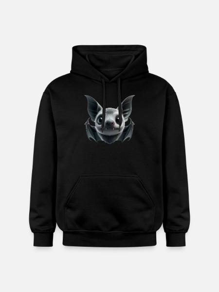Bat 1 - Gildan Unisex Softstyle® Midweight Hoodie - black