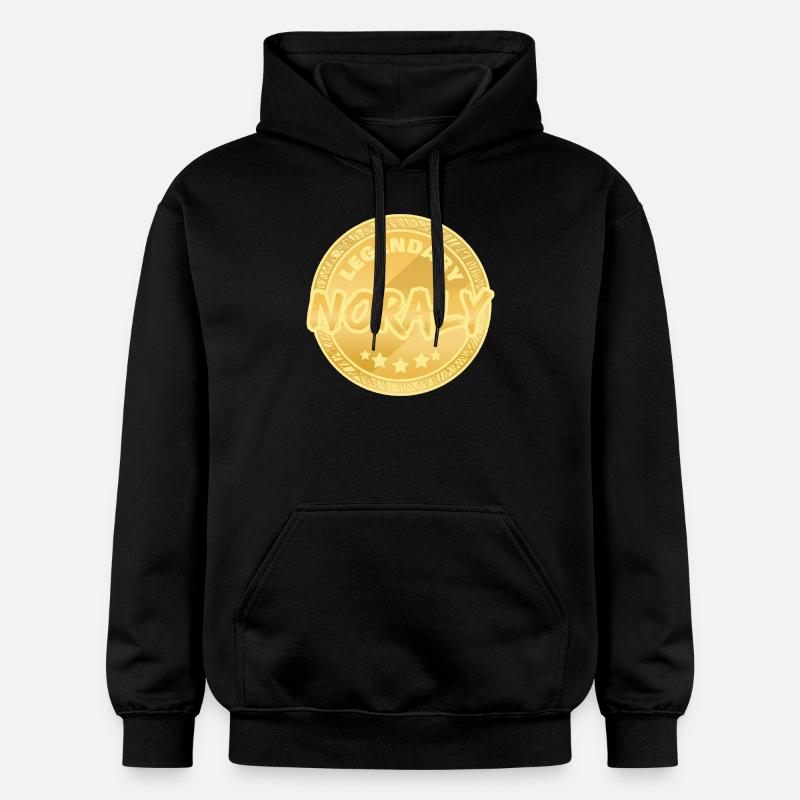 Prénom Noraly - Sweat à capuche Softstyle® Gildan Unisexe - noir