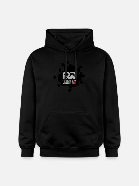 Rauschwaren Komplettlogo - Gildan Unisex Softstyle® Midweight Hoodie - Schwarz