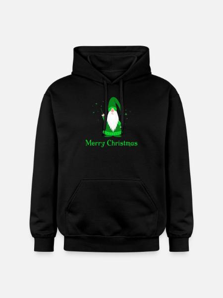 merry christmas - Gildan Unisex Softstyle® Midweight Hoodie - Schwarz