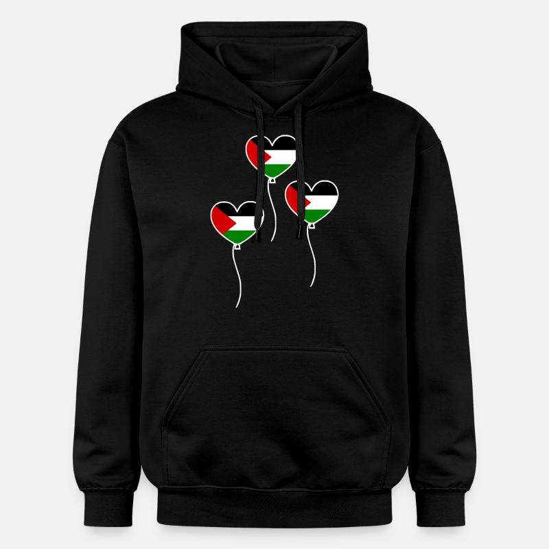 Palestine - Sweat à capuche Softstyle® Gildan Unisexe - noir