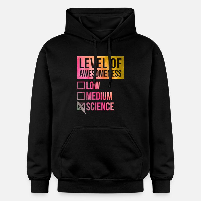 science - Sweat à capuche Softstyle® Gildan Unisexe - noir