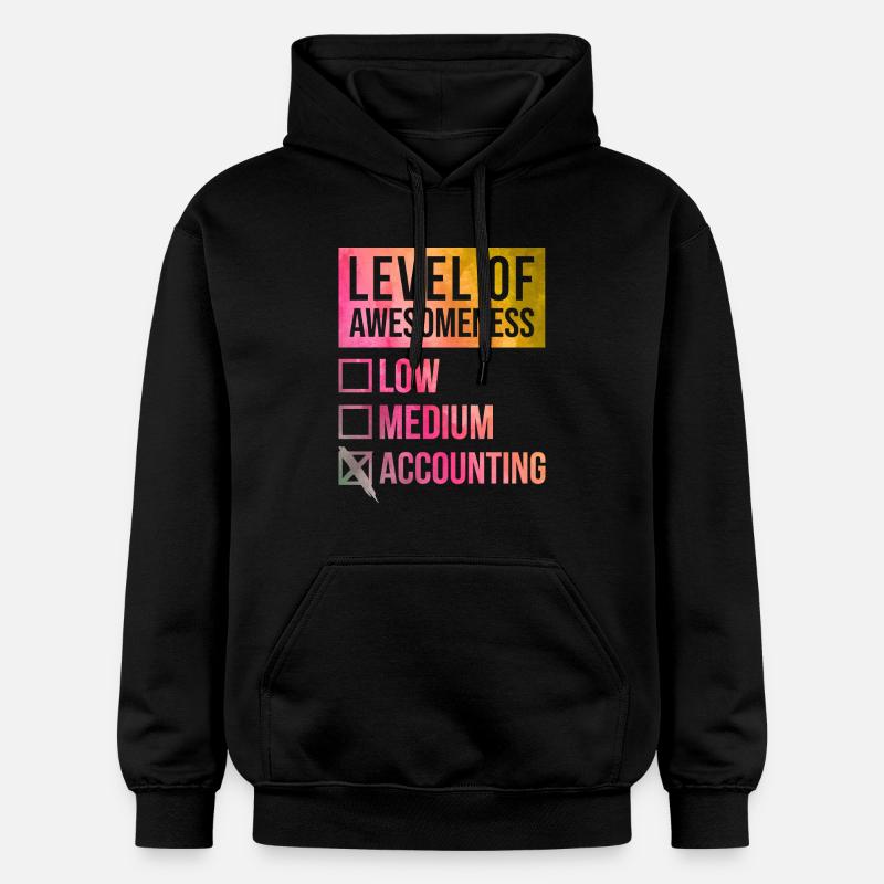 comptabilité - Sweat à capuche Softstyle® Gildan Unisexe - noir