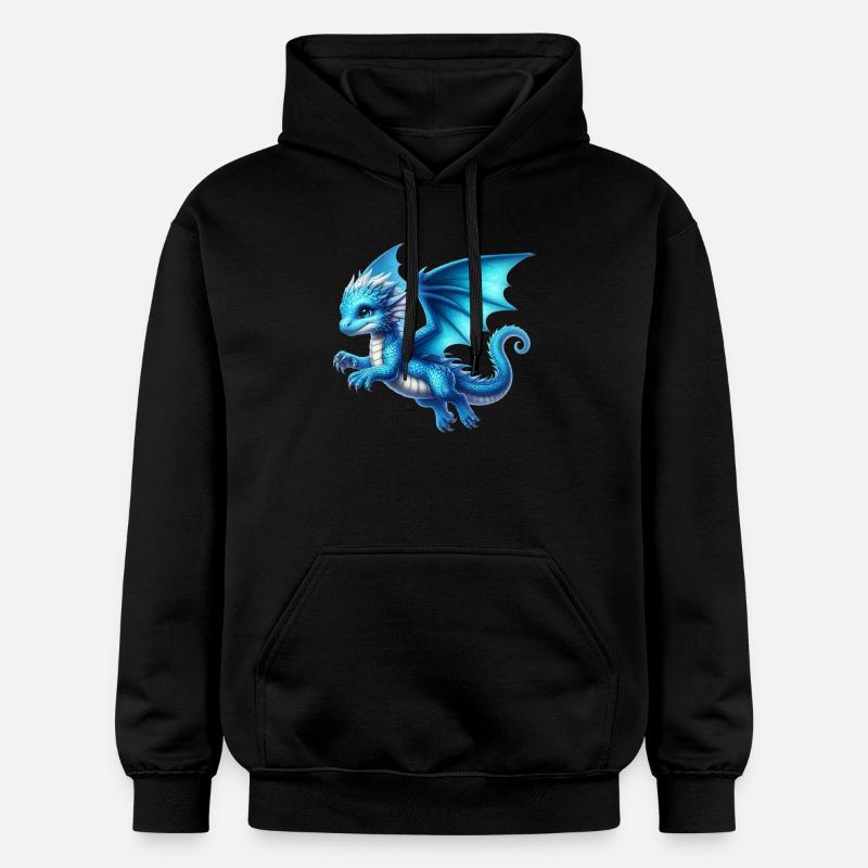 Dragon - Sweat à capuche Softstyle® Gildan Unisexe - noir