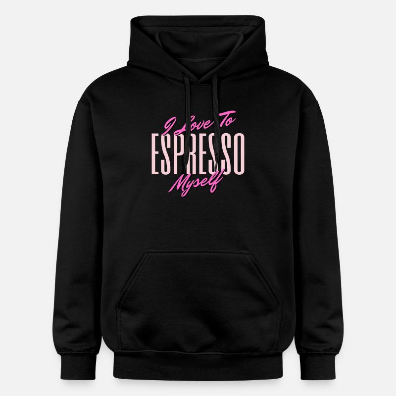 Exprimer l’amour Auto-citation Design - Sweat à capuche Softstyle® Gildan Unisexe - noir