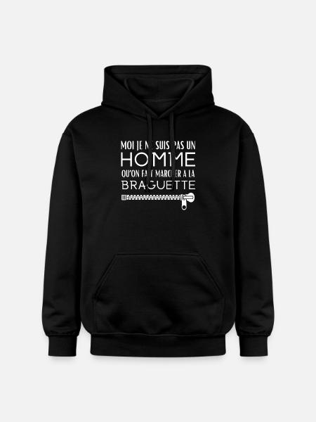 Walking with a fly - Gildan Unisex Softstyle® Midweight Hoodie - black