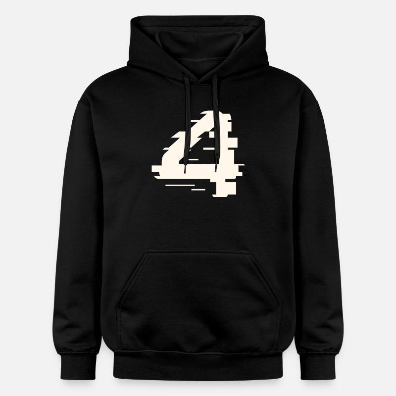 4 - Sweat à capuche Softstyle® Gildan Unisexe - noir